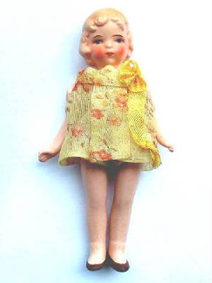 Antique German Bisque Doll 1920 Mint!